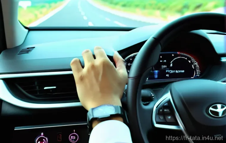 타타 넥슨의 연비 테스트 - **Rural Escape: Tata Nexon on a Scenic French Country Road**
    An idyllic and serene image of the ...